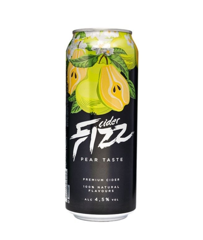 Сидр Fizz Pear солодкий газ. 4.5%  0.5 л з/б
